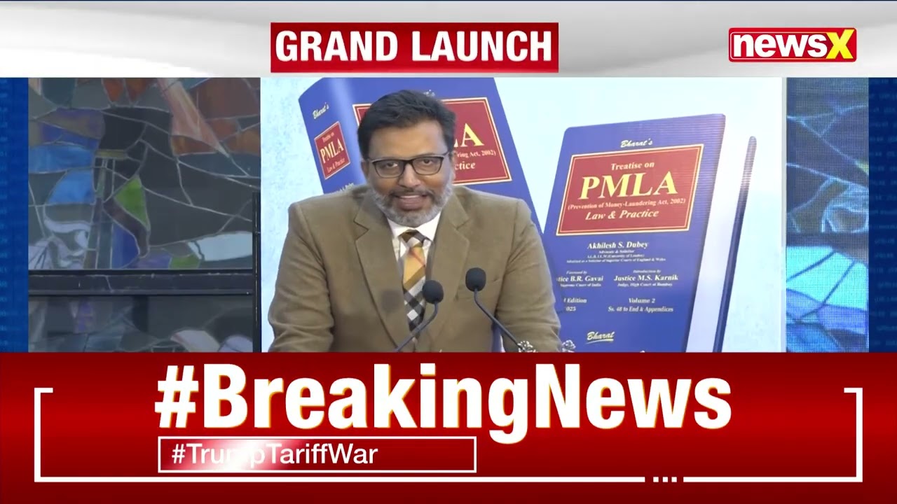 Bharat&rsquo;s Releases &lsquo;Treatise on PMLA&rsquo; by Akhilesh S. Dubey | Key Legal Guidebook