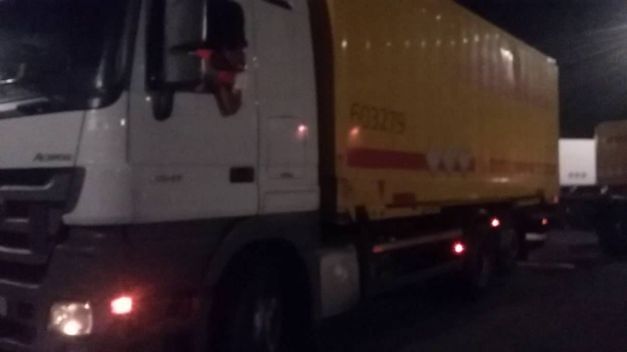 BDF DHL COFANIE Z KONTENEREM