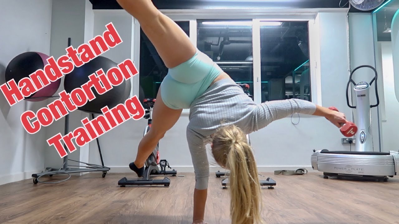 Handstand Contortion training and Back Bend session