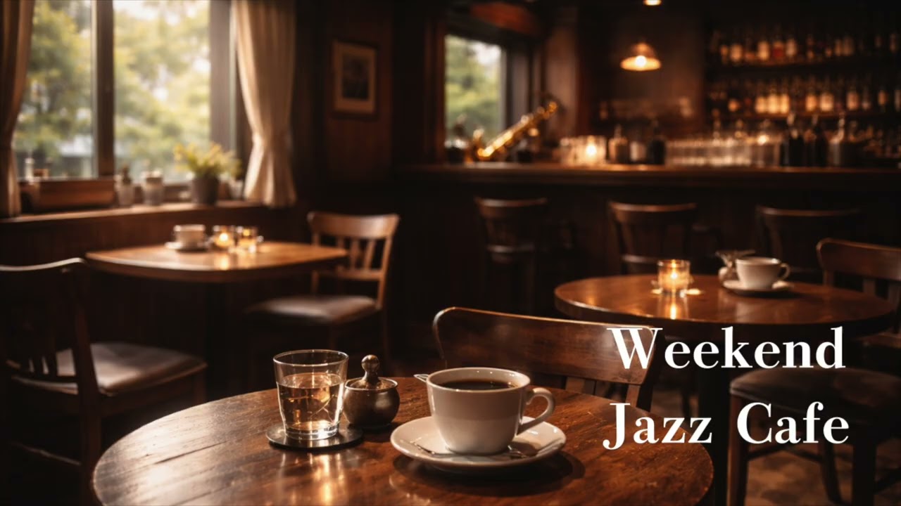 Weekend Jazz Cafe ☕ Relaxing Sax Jazz for Work & Chill