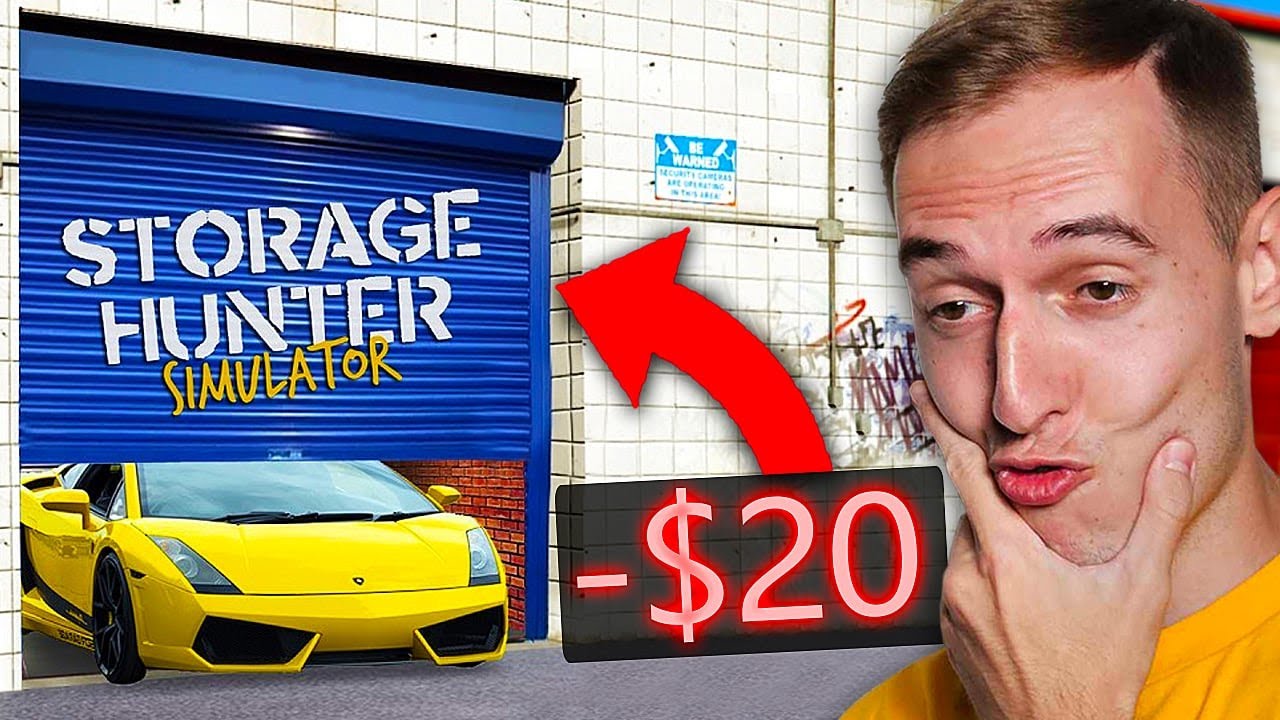 VYHRAJU VE VÁLCE SKLADŮ?! 😂 | Storage Hunter Simulator