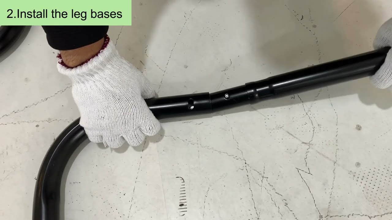 How to assemble the Skybound springless trampoline
