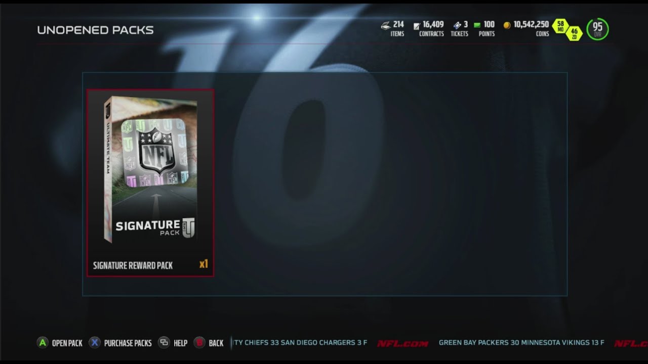 OMFG! 2.7 MILLION COINS Signature Pack Opening! PULL OF THE YEAR! Madden 16 Ultimate Team