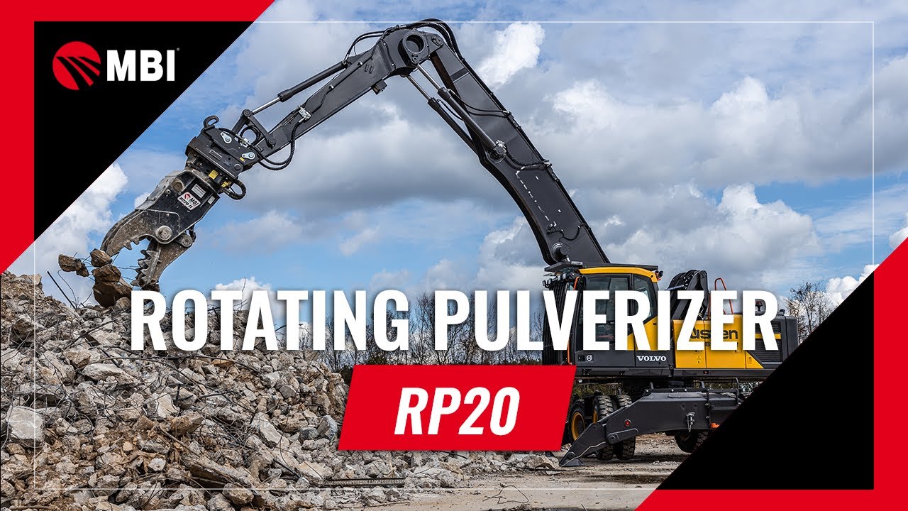 RP20 ROTATING PULVERIZER IN ACTION