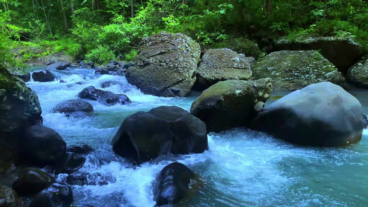 Peaceful Water Flow for Meditation and Gentle Relaxation