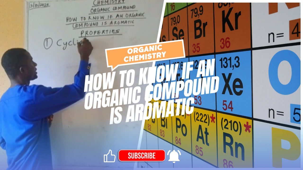 AROMATICITY OF ORGANIC COMPOUND