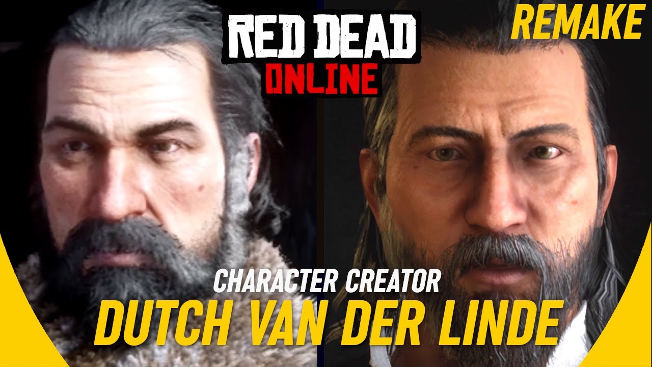 DUTCH VAN DER LINDE: Character Creator (1907 Version) RDR2