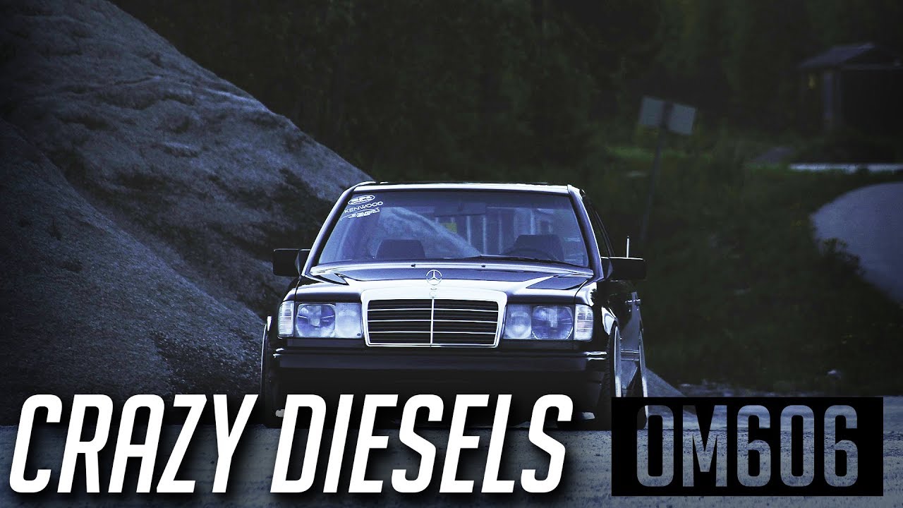 Mercedes Benz OM606 3.0 Crazy Diesel Sound Compilation Part 2