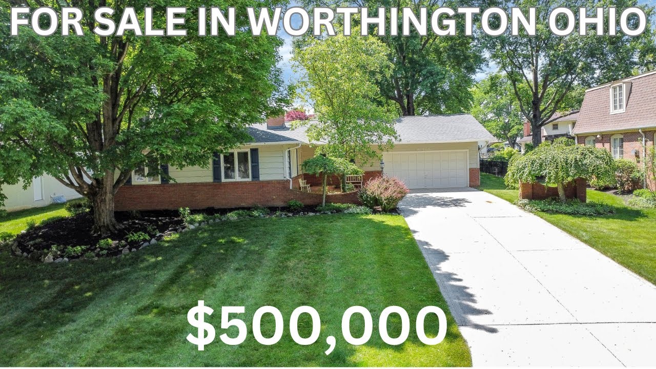 Ranch Home For Sale In Worthington Ohio  |  Moving to Columbus Ohio  |  Worthington Hills