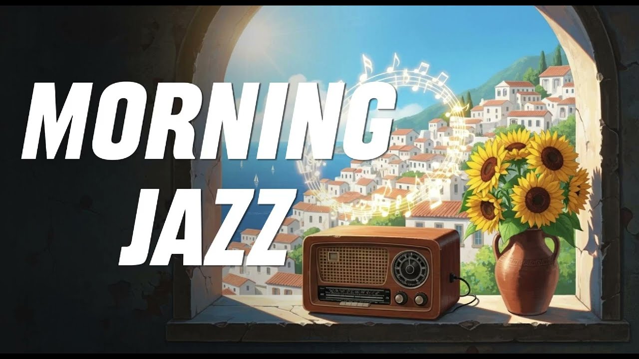 Morning Coffee Shop Jazz - Relaxing Bossa Nova Music for Work & Study | Window to Soul