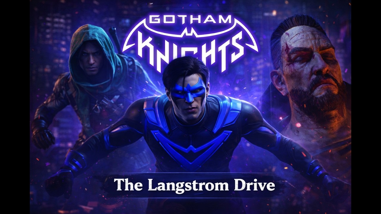 Langstrom Drive Mission Gameplay 🦇 | Batman’s Last Case | Gotham Knights