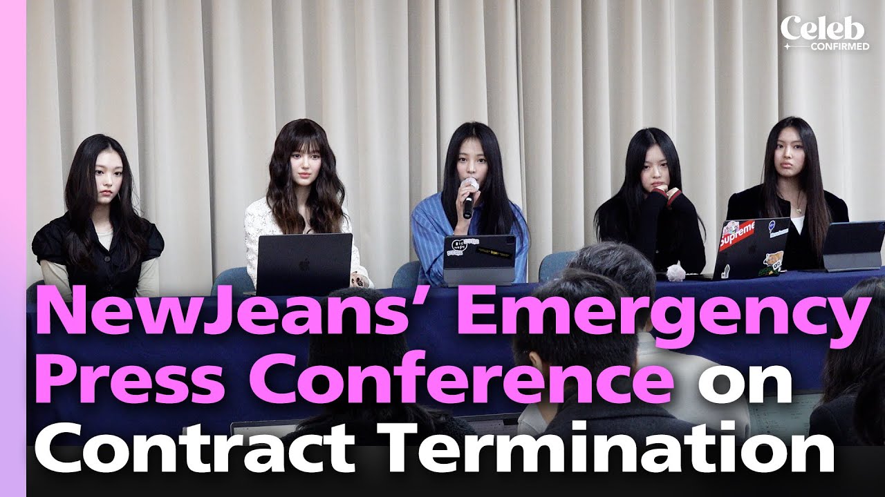 [Full ver.] NewJeans Press Conference on ADOR ultimatum l 241128 Newjeans