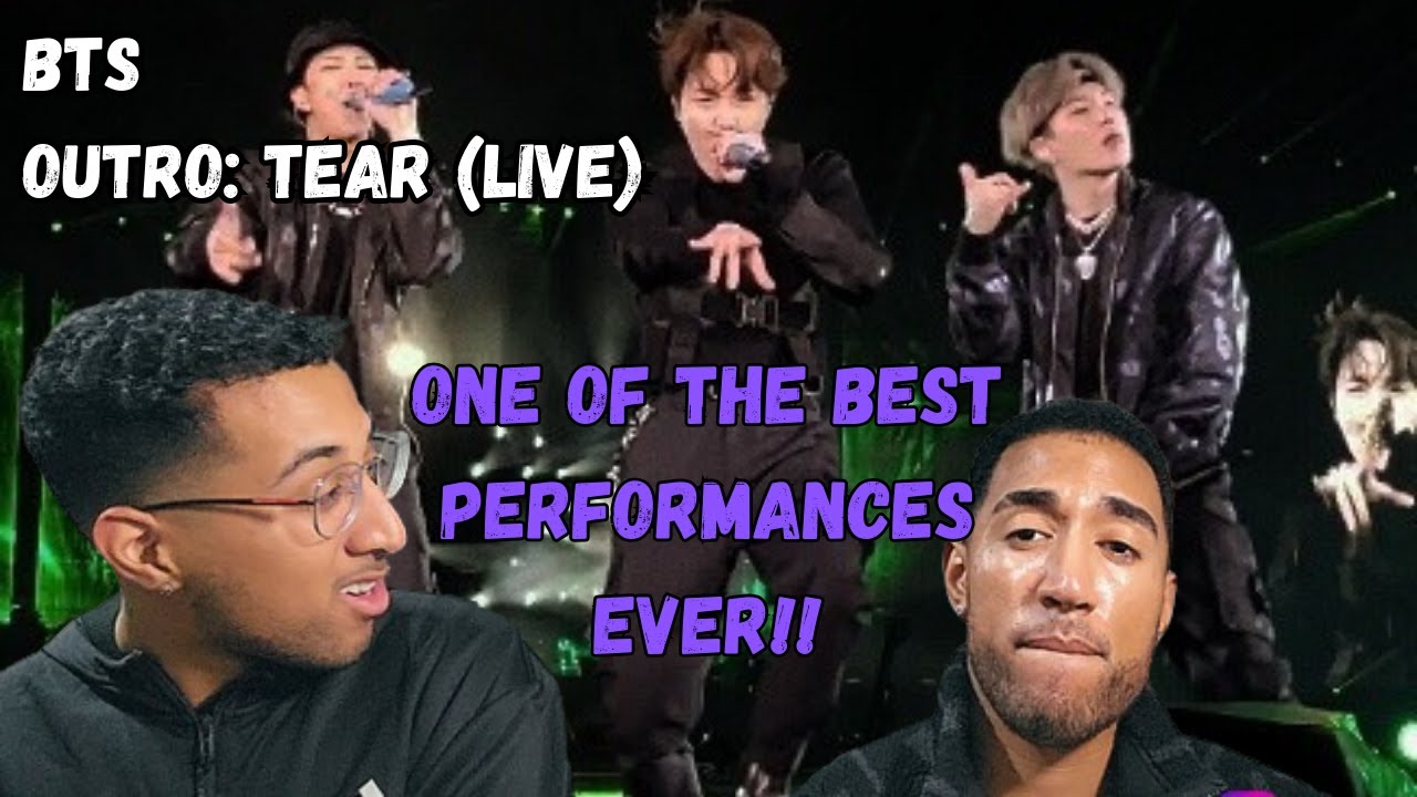 RAPPERS React To SOLD OUT WEMBLEY SHOW! (BTS Outro Tear Live)