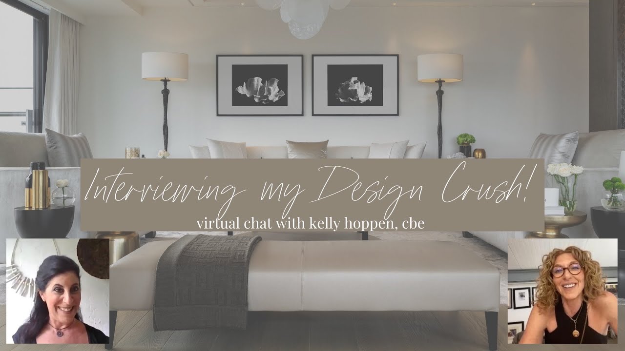 Interior design superstar Kelly Hoppen CBE chats with DR about her new book!