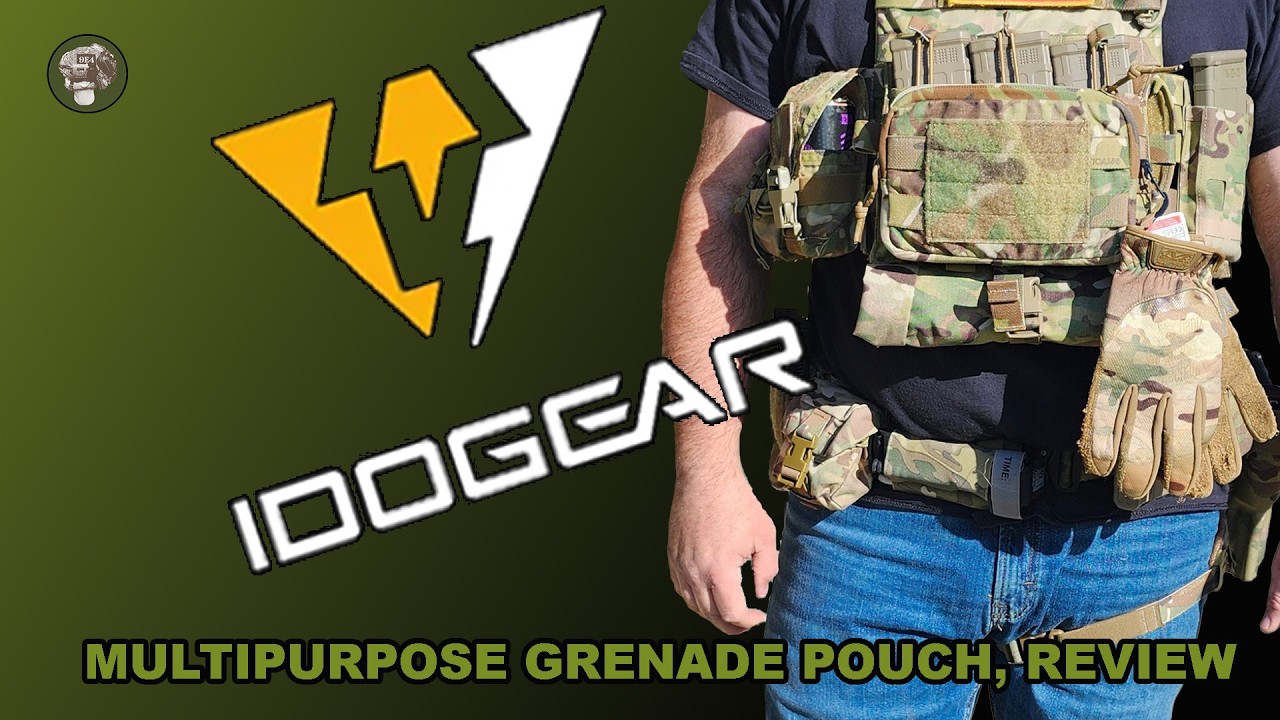 Многофункциональный подсумок для гранат IDOGEAR, в стиле Crye, но без завышенной цены Crye.