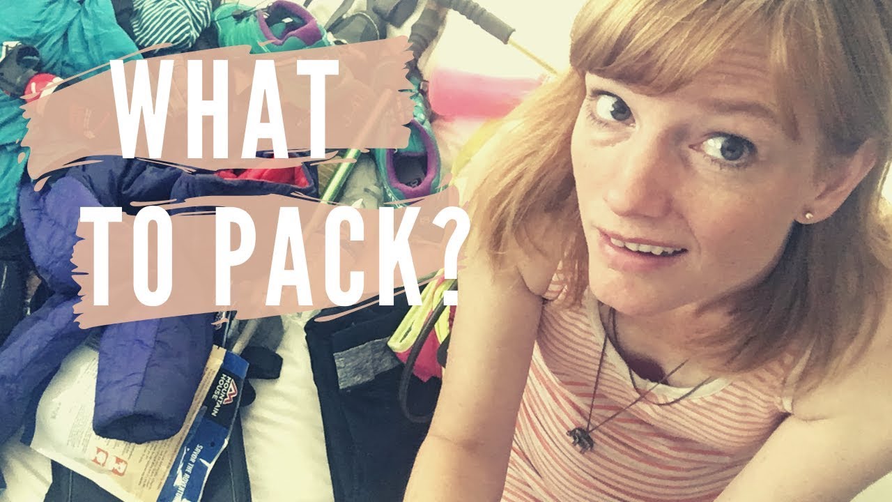 Glacier National Park - What to Pack