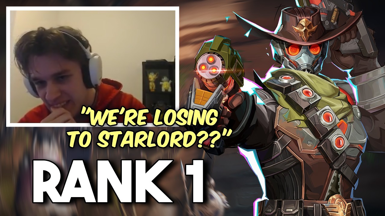 When A Pro Player Goes Up Against The RANK 1 Starlord... | Marvel Rivals