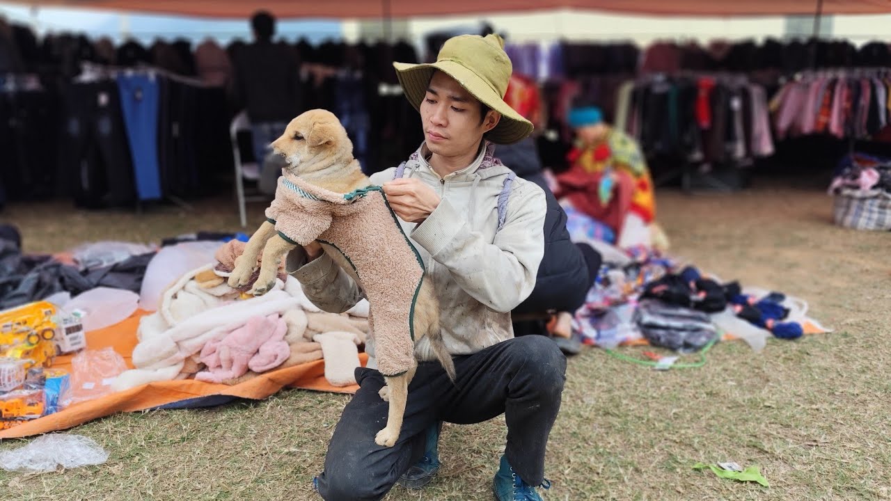 The impoverished but happy life of the couple Trieu Thuan and Rocky.