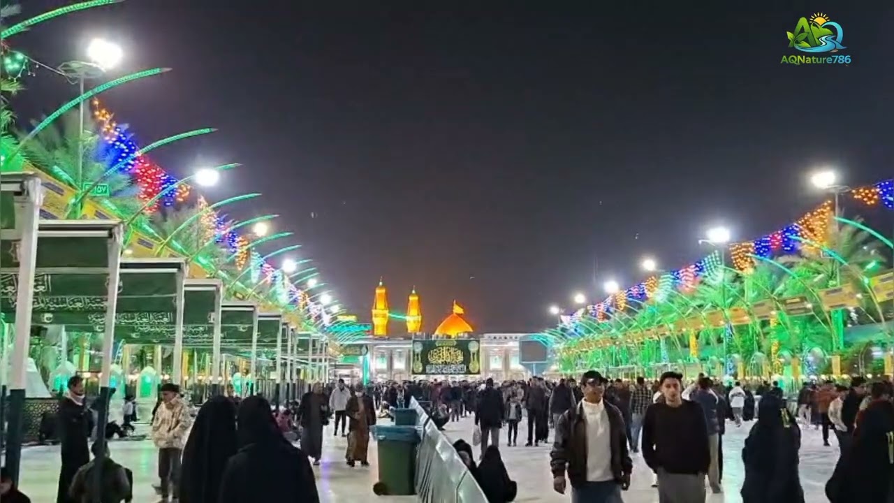15 Shaban Mubarak ❤️ | Shab e Barat | Bain-ul-Harmain Karbala | Imam Mehdi (AS) | Iraq Ziyarat