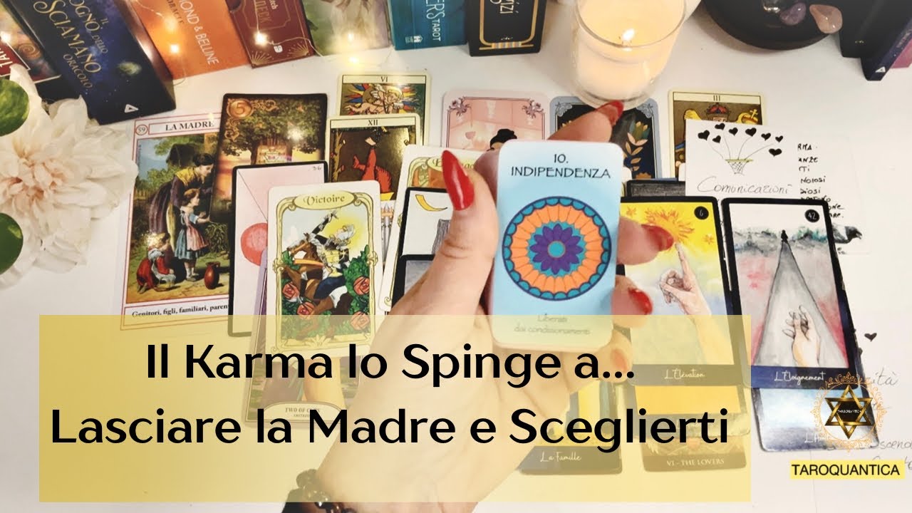 🔮IL KARMA LO SPINGE A LASCIARE IL LEGAME TOSSICO CON LA MADRE E A CRESCERE🌹SCEGLIE TE