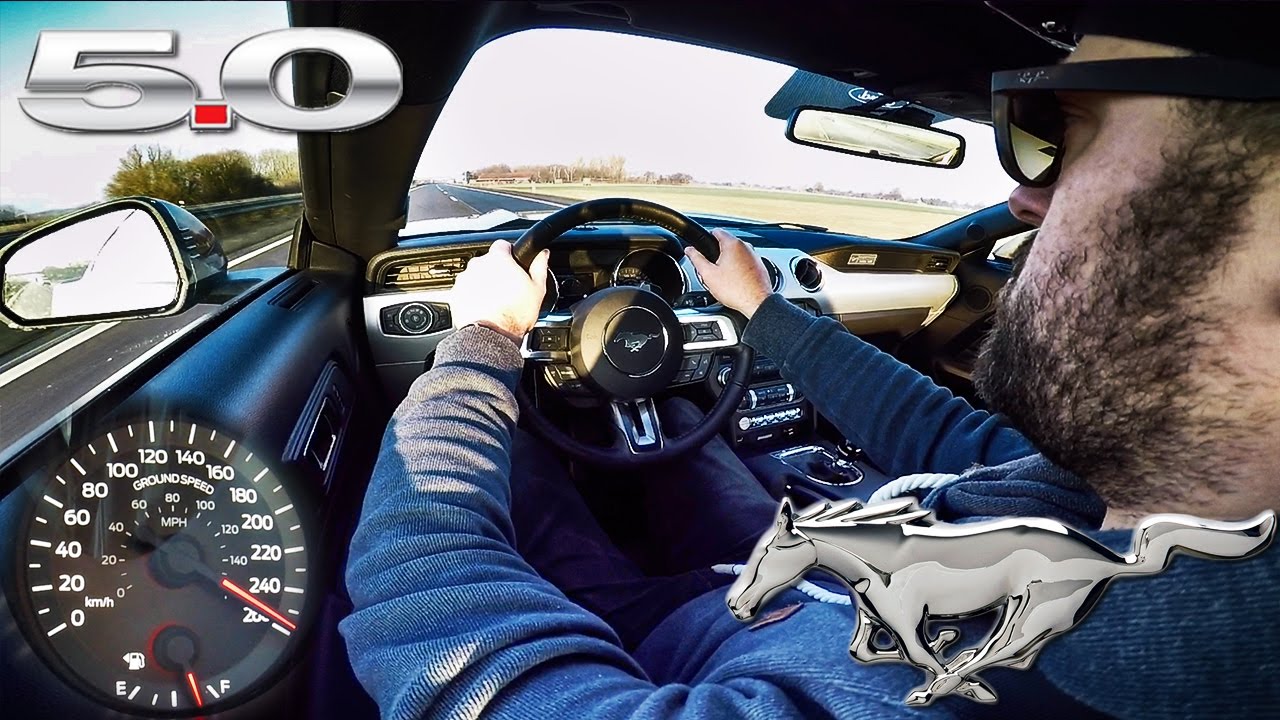 Ford Mustang GT 2017 Autobahn TOP SPEED Drive by AutoTopNL
