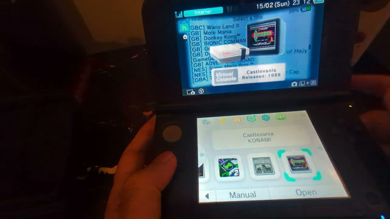 Easiest way to download Nes , Game gear , Gameboy color , Gameboy and GBA on Nintendo 3ds