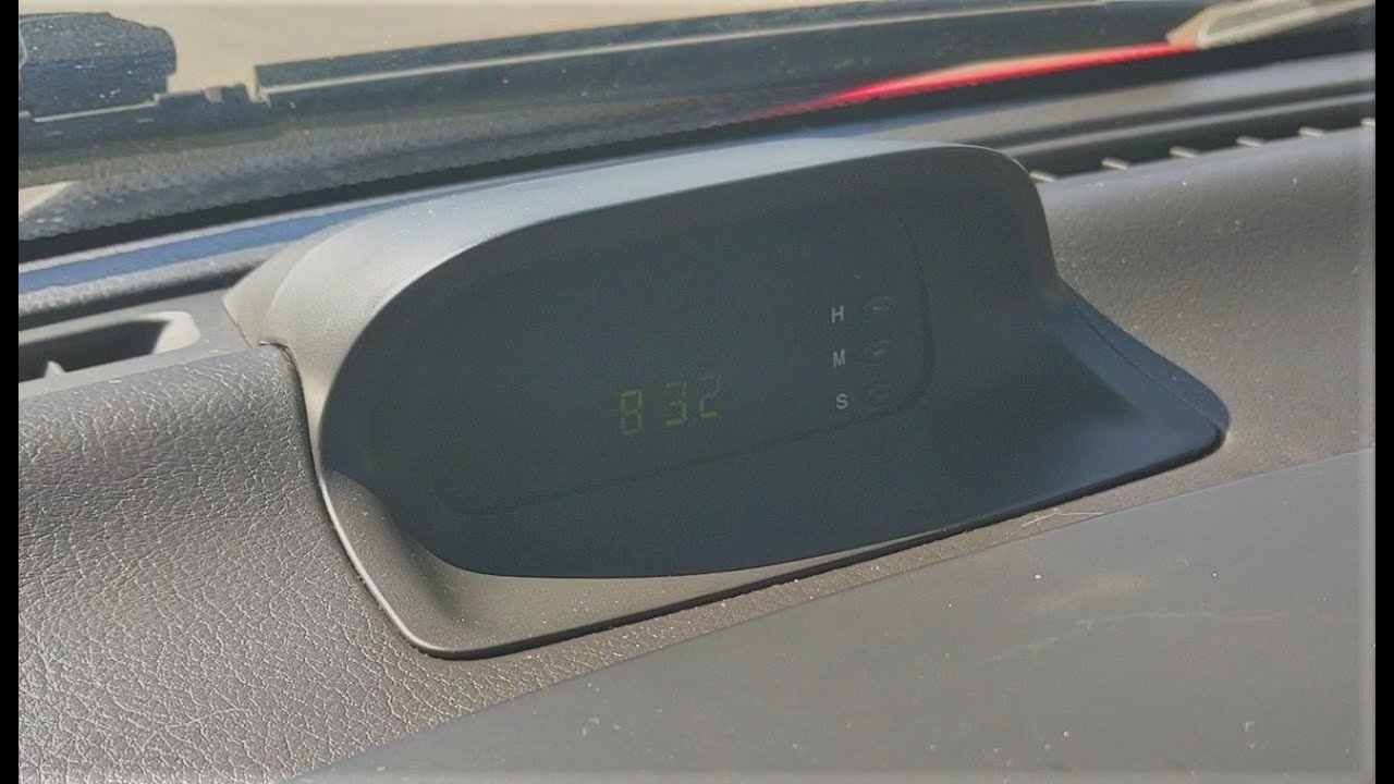 Repairing A Chevy Aveo Dash Clock