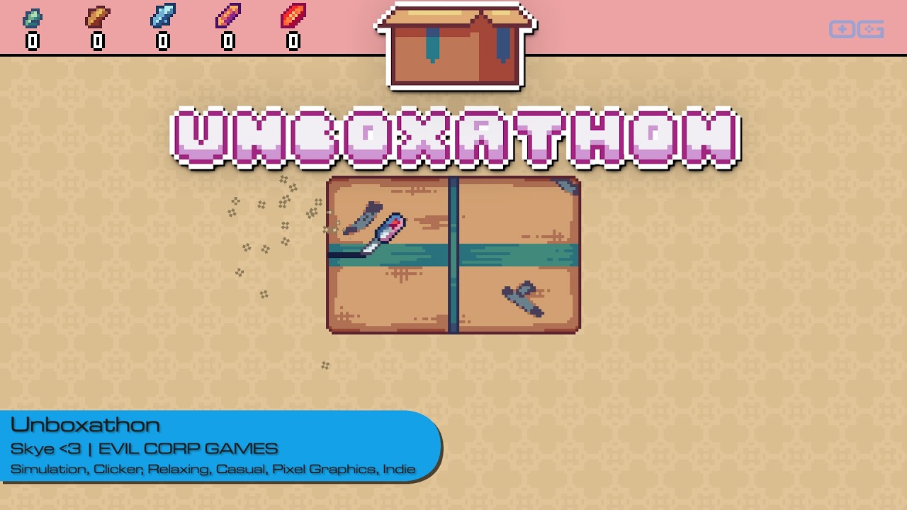 Unboxathon: The Most Satisfying Way to Open 1,000 Boxes (Gameplay - First 30 Minutes)