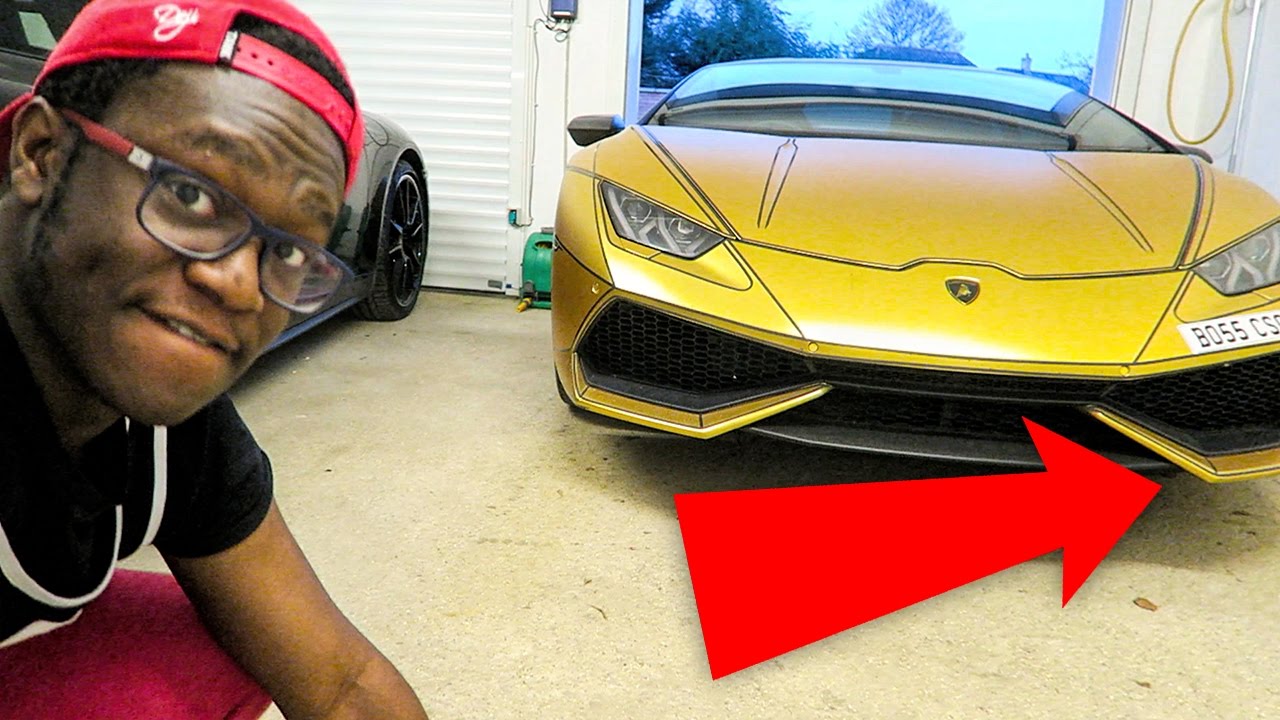 I SCRATCHED MY LAMBORGHINI!!