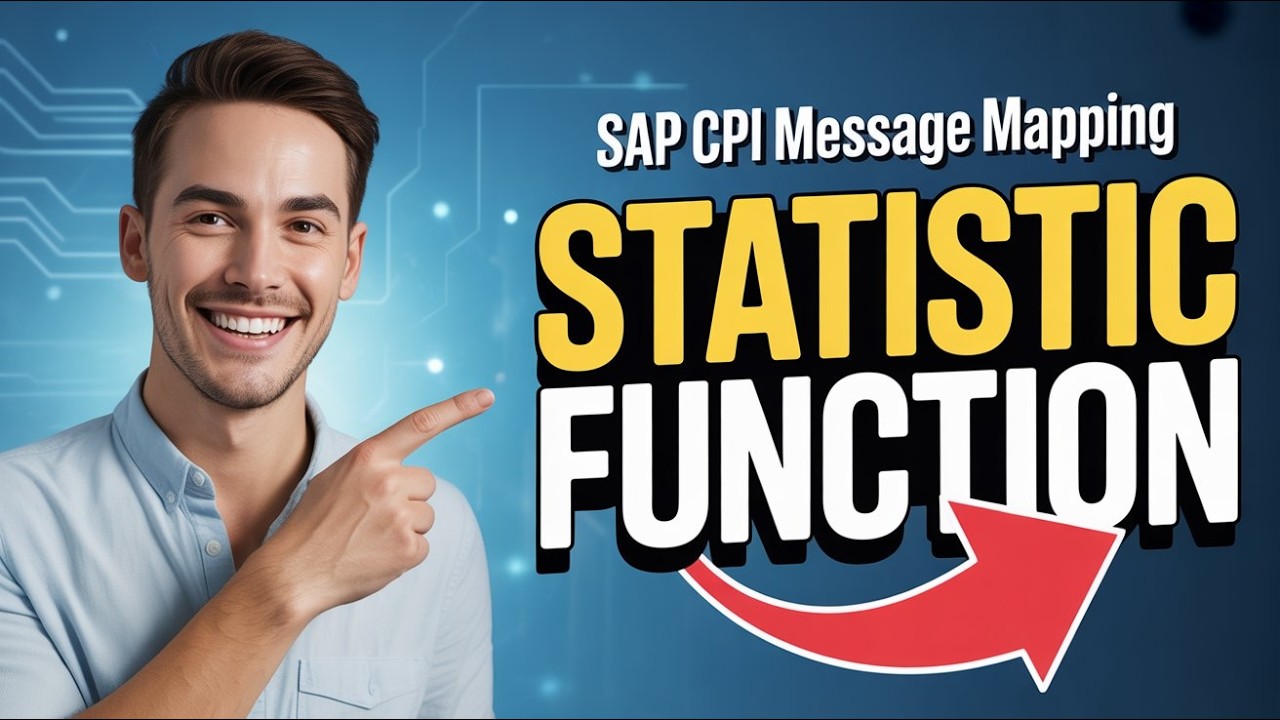 Statistic Function in Message Mapping | SAP CPI Tutorial by Intern | KPCIT Services