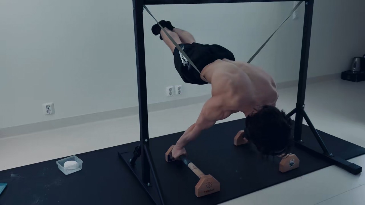 PLANCHE PUSH UPS // calisthenics vlog 4