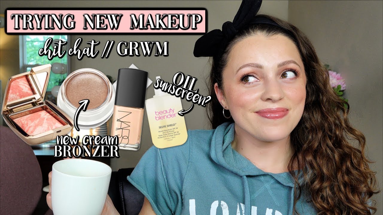 TRYING NEW MAKEUP I BOUGHT // Chit Chat GRWM