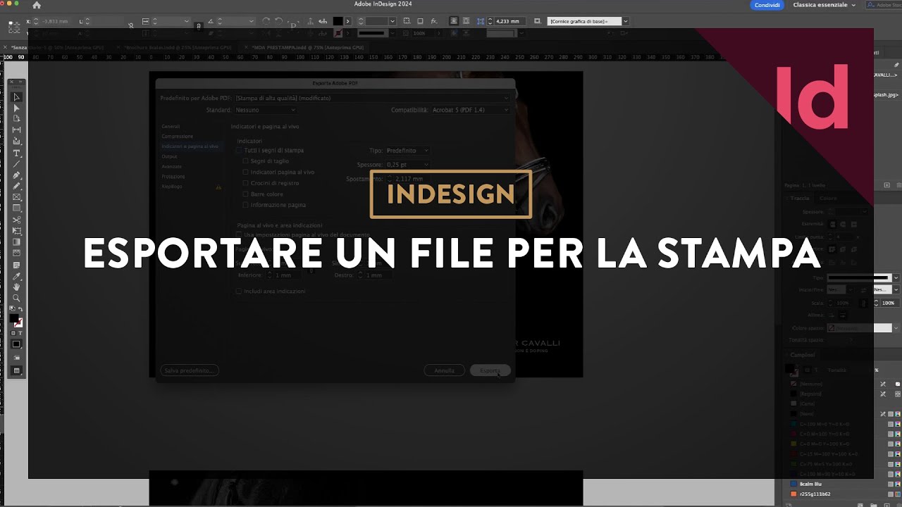 Preparare Un File Per La Stampa Con Adobe Indesign