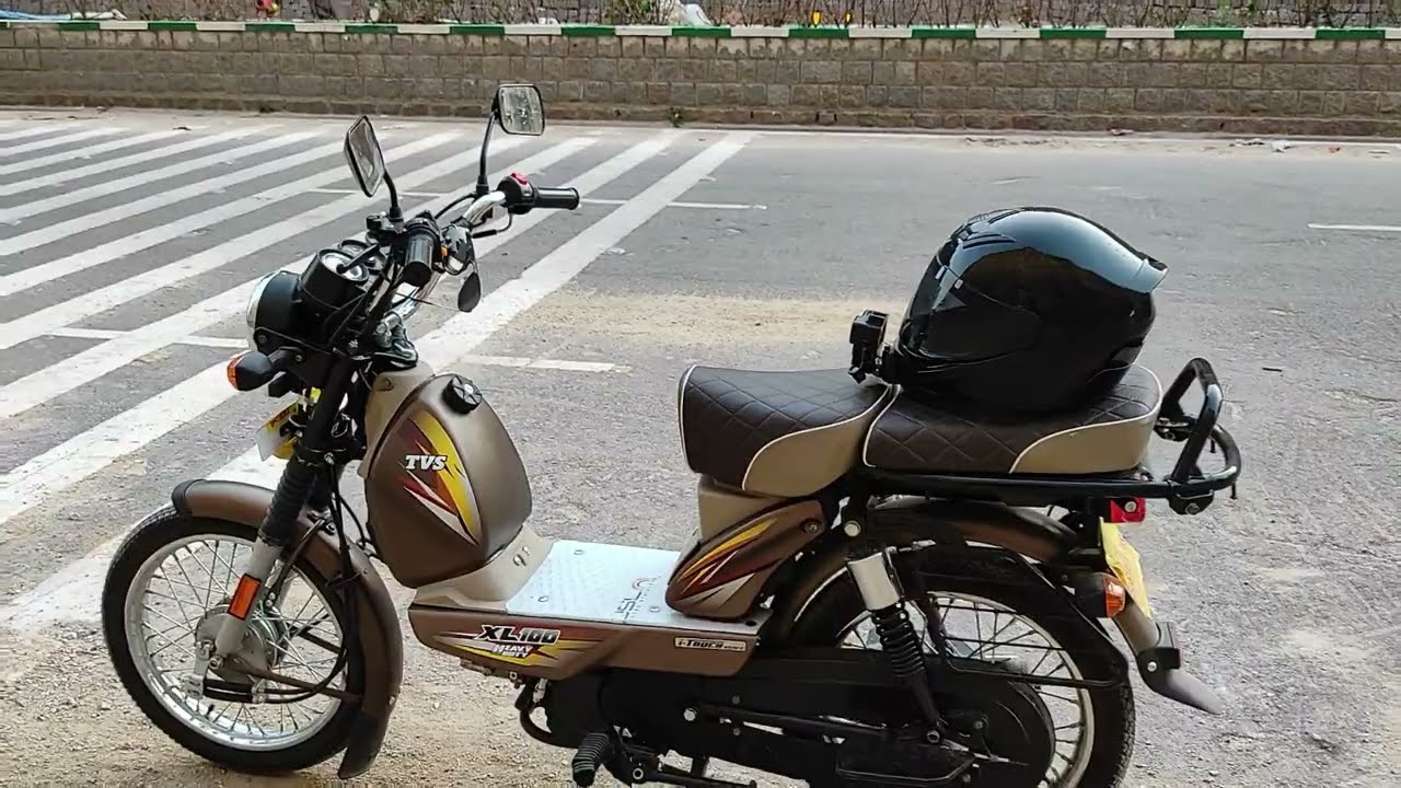 TVS XL100 New Model 2022  Heavy Duty Ride Review