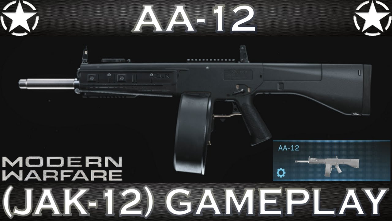 Modern Warfare AA-12 (JAK-12) Gameplay