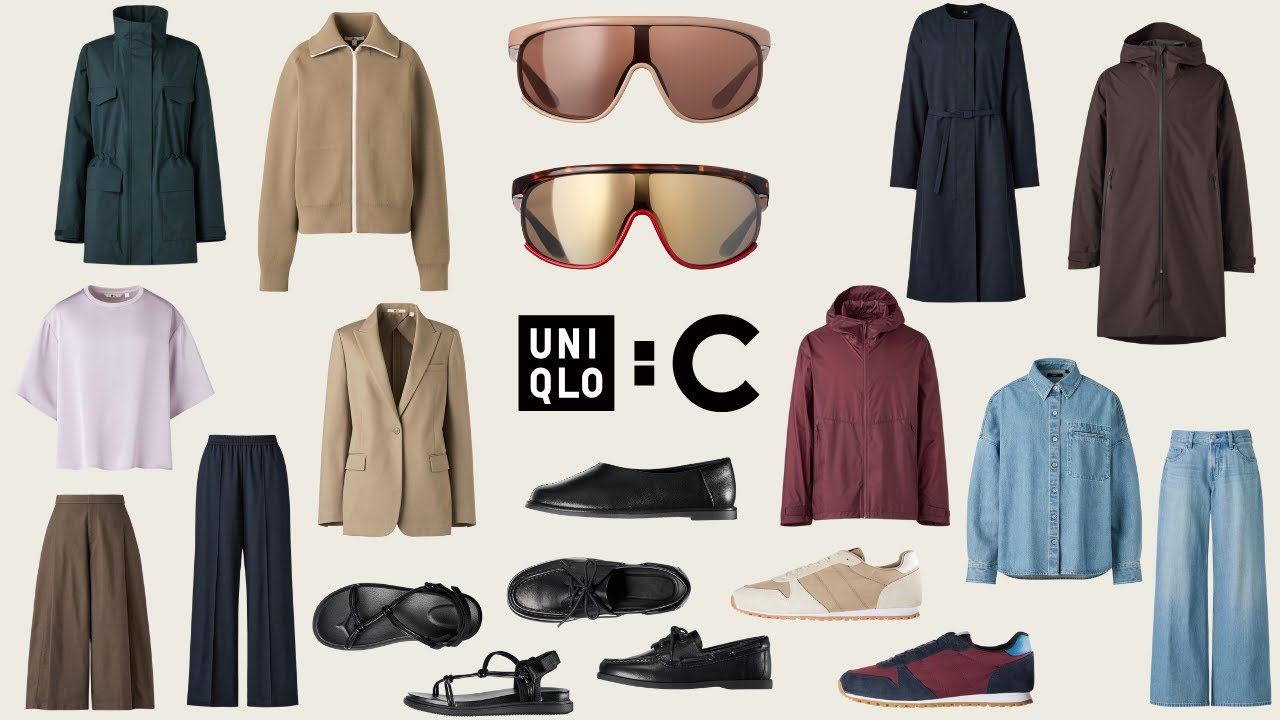 UNIQLO : C ジェンダレス! 生地最高パーカ.ノーカラーコート! 上品サテン.ワイドデニム! 注目サングラス.デッキシューズ.スニーカー!大人気コラボ新作商品紹介 ユニクロシー2026春夏SS