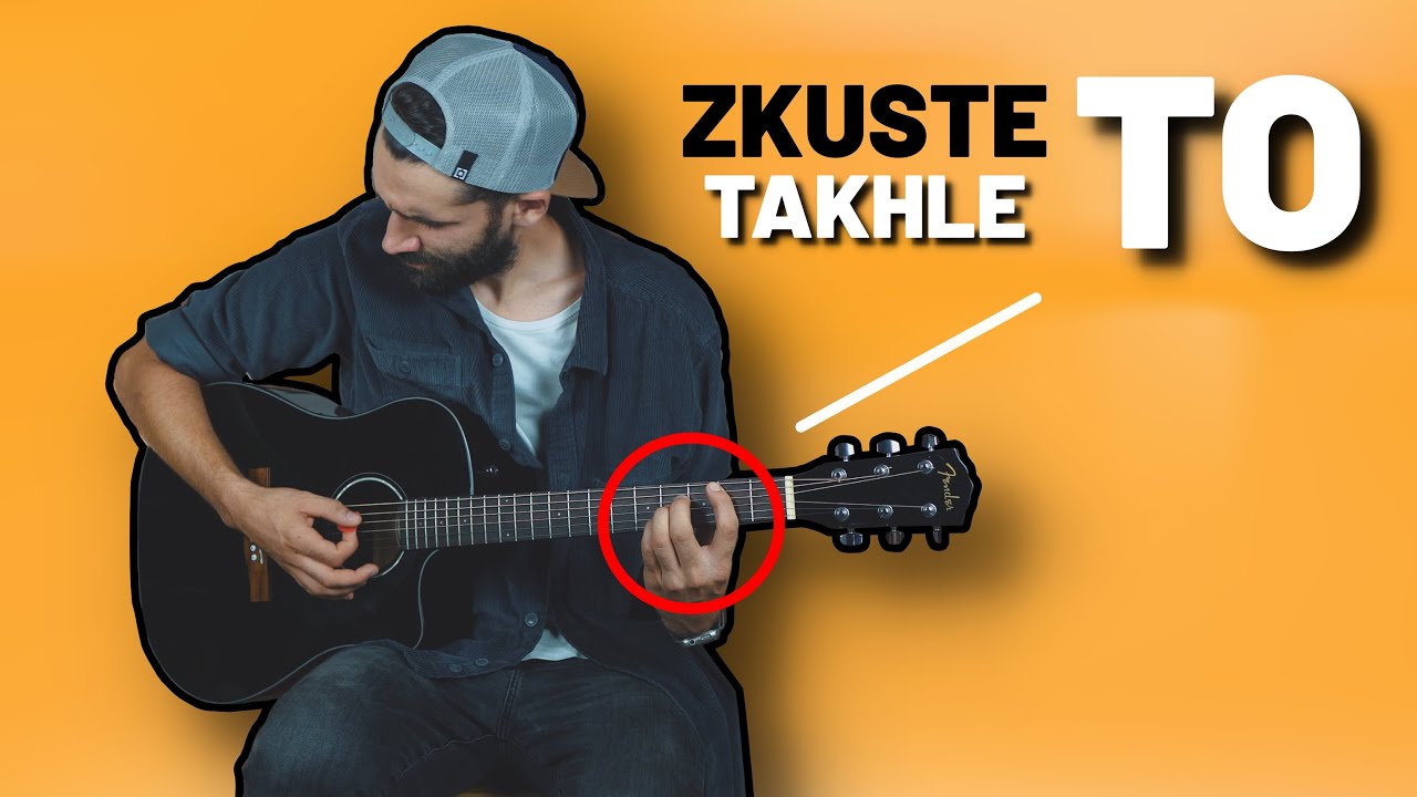 Zvládněte akord H DUR. Jde to i jednoduše