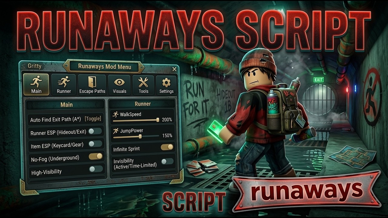 WORKING Runaways Script 2026 / AutoTriumph + DamageAura + Invincible / Stable Client PC