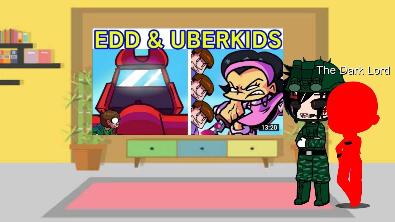 Reaction to Friday Night's Funkin Edd vs Tord § Uberkids