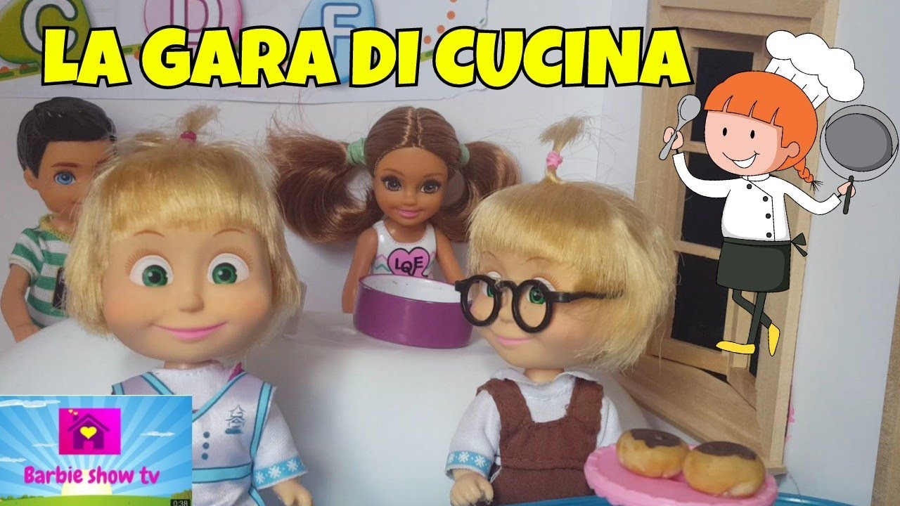 Le avventure di Masha ep.84 :LA GARA DI CUCINA🍽👩🏼‍🍳