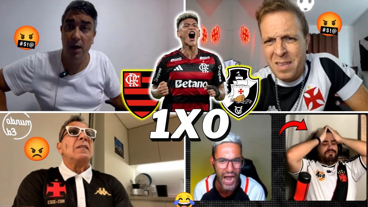 REAÇÕES DOS VASCAINOS REVOLTADOS COM DERROTA - FLAMENGO 1X0 VASCO - CARIOCÃO 2026