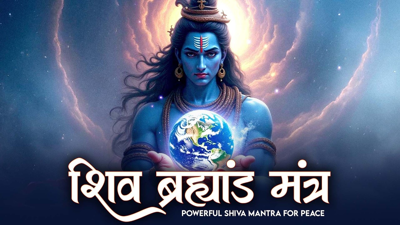 महाशिवरात्रि स्पेशल - Shiva Bramhand Mantra with Lyrics | शिव ब्रह्मांड मंत्र| Powerful Shiva Mantra