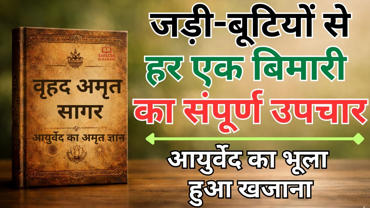 वृहद अमृत सागर | प्रकृति की जड़ी-बूटियों से संपूर्ण स्वास्थ्य का रहस्य | Book Summary Hindi