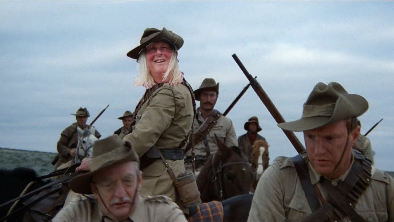 Film locations for Breaker Morant , Boer War classic 1980 film,  Burra South Australia