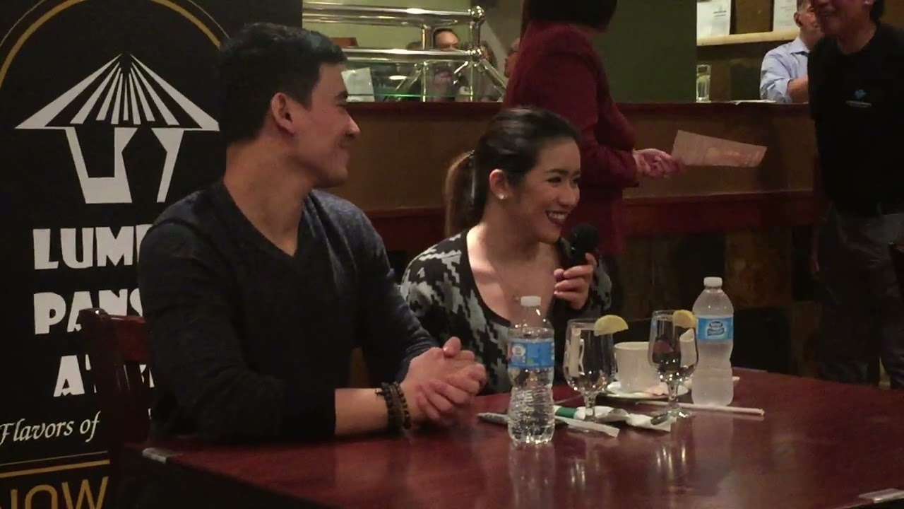 Having fun with Angeline Quinto and Erik Santos