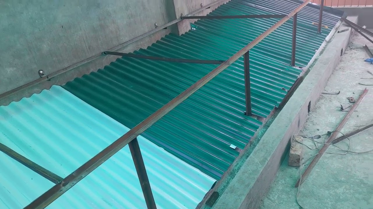 modern rooftop goat farming || elevated shed || update