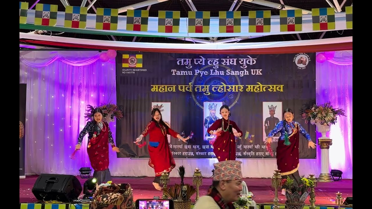 Reemai song dance in Tamu Pye Lhu Sangh UK  Lhosar 2025