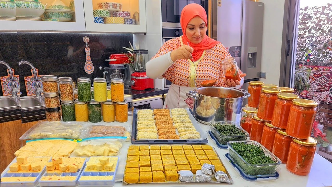 أكيد اتحتاجوها تحضيرات رمضان 2026 مهمة كوزينة جديدة صلصة مركز طماطم طريقة الإحتفاظ البقدونس  كنور…