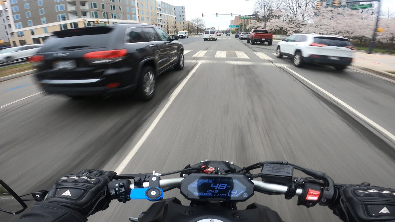 Short Ride to School | Yamaha MT-07 | Pure Sound #2 [4K]
