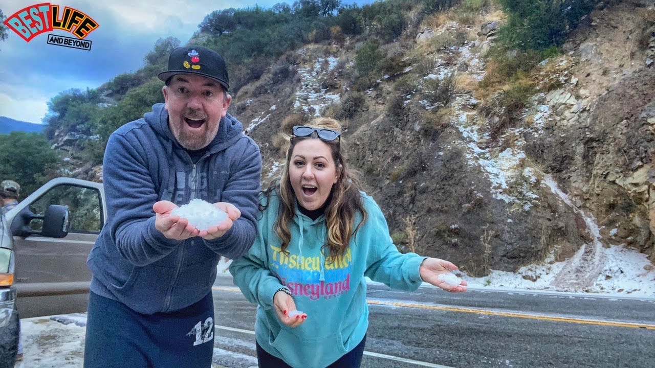 SNOW IN MALIBU! Breakfast & Sunny Walk on the Beach before the Storm..Home is Where Today’s Vlog is!